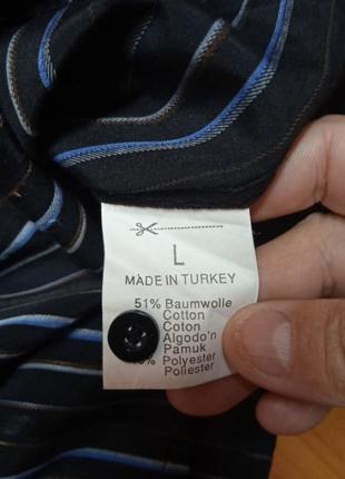 Туреччина,чорна сорочка розмір р l6 фото