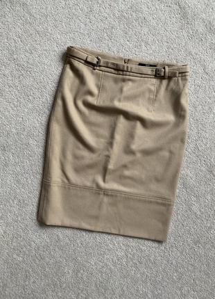 Дуже красива спідниця олівець з тонкої вовни 🤎