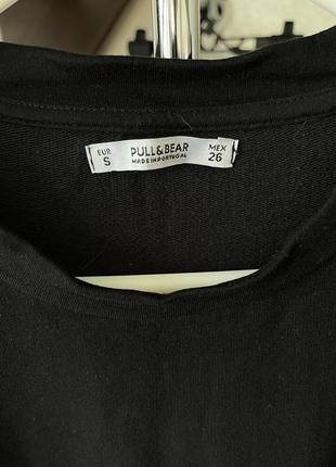 Платье свободного кроя с рукавами бафами pull &amp; bear4 фото