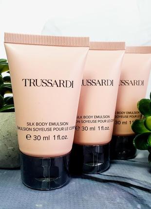 Оригінал парфумована емульсія для тіла trussardi silk body emulsion оригінал парфюмированая емульсія крем для тіла