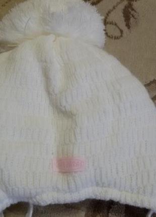 Модная зимнея шапочка barbaras барбарас на девочку 6-24м4 фото