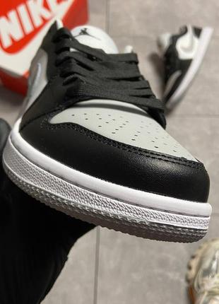 Кросівки жіночі air jordan 1 wolf low6 фото