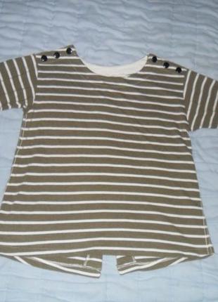 М-l кофточка с удлиненной спинкой и разрезом сзади