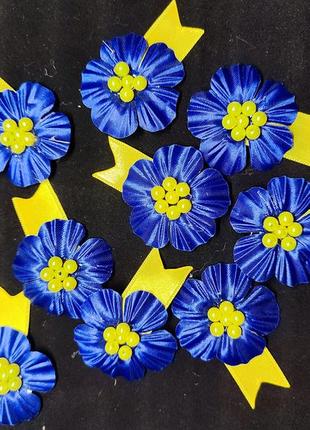 Прикраса українська квітка, значок, брошка, аксесуар2 фото