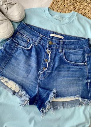 Короткі Джинсові шорти від zara