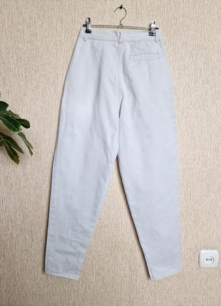 Крутые штаны, джинсы со складками и высокой посадкой haco, 100% котон4 фото