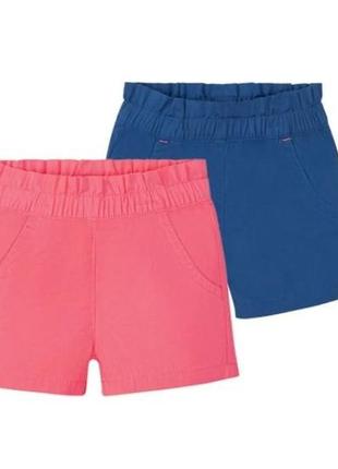 Набір 2 шт. шорти літні лупилу lupilu, німеччина