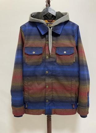 Burton сноубордическая лыжная горнолыжная куртка dc 686 dope rome 32