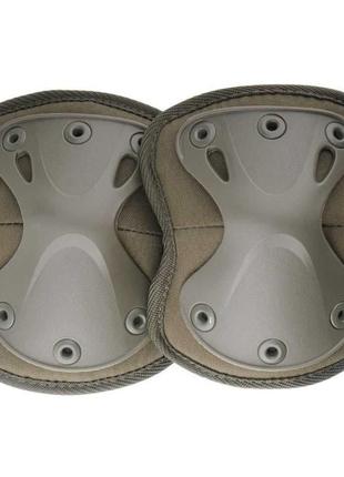 Тактичні налокітники mil-tec захисні protect knee pads олива