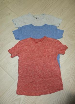 Комплект з 3 футболок некст на 4-5 років