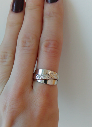 Кольцо, серебро 925 проби