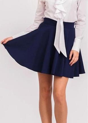 Юбка zara, спідниця міні клёш