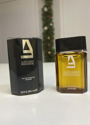 Вінтаж/оригінал мініатюра azzaro - azzaro pour homme/7 мл.