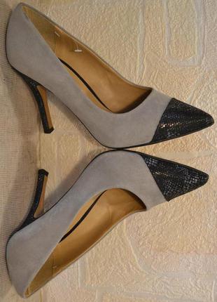 Р.40 германия tamaris натуральная кожа! изысканные элегантные туфли 1000 пар тут!3 фото
