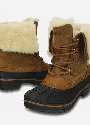 Черевики crocs jibbitz allcast ii luxe w boot 203431-209
