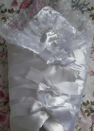 Конверт для новонародженого на виписку