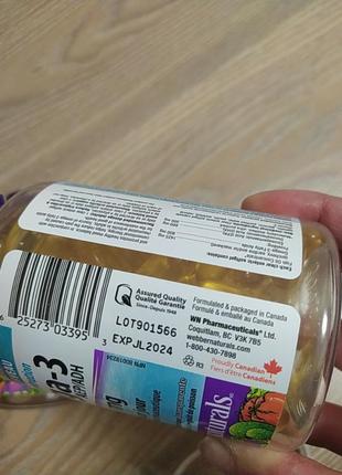 Омега-3 .країна виробник канада.