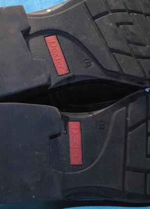 Dexter туфли 47 размер кожа 8