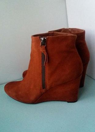 Шикарные ботинки из натуральной замши