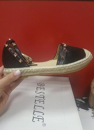 Босоножки эспадрильи