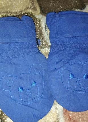 Рукавички теплі