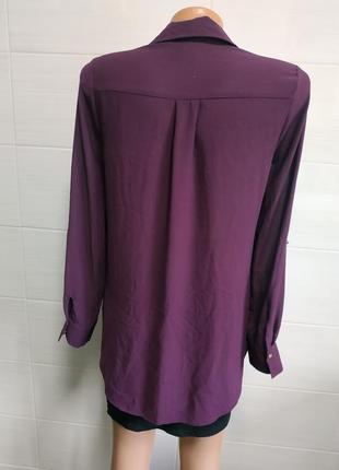 Бордова блузка блуза ,рубашка primark2 фото