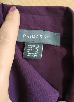 Бордова блузка блуза ,сорочка primark 4