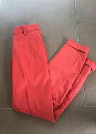 Укороченные женские атласные брюки uniqlo3 фото