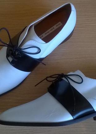 Кожаные туфли оксфорды 41 р. 27 см. other stories классика, качество люкс3 фото