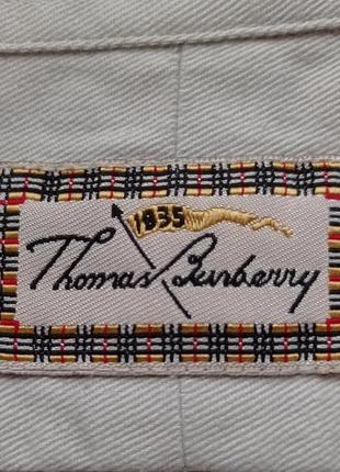 Рубашка thomas burberry оригинал. котон xl xxl5 фото