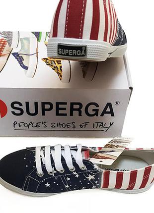 Кеды итальянского бренда superga оригинал 39,5