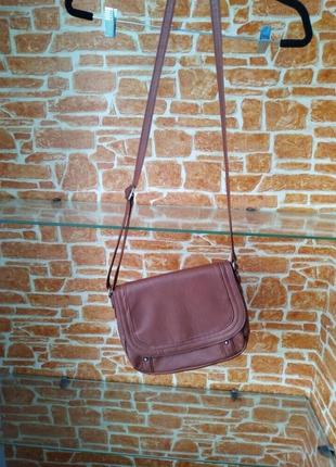 Сумочка через плече застібка магніт