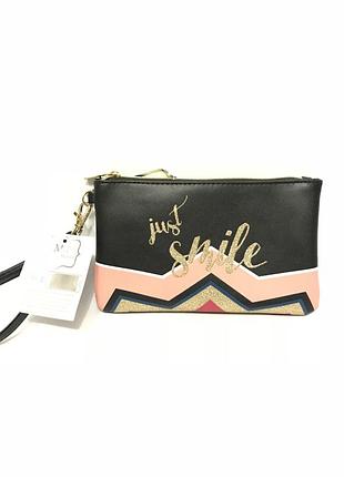 Сумочка клатч з мобільного батареєю just smile новий