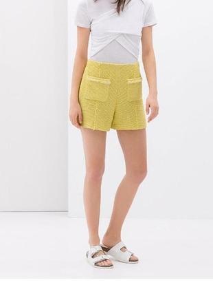 Шорти zara basic твідові