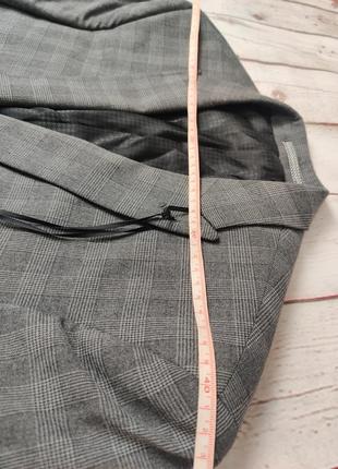 Чоловічий сірий піджак блейзер next tailoring skinny fit9 фото