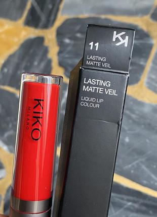 Рідка стійка помада lasting matte veil liquid lip colour 10