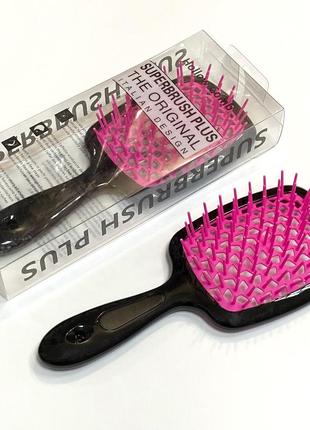 Гребінець для волосся superbrush plus hollow comb к. 16056