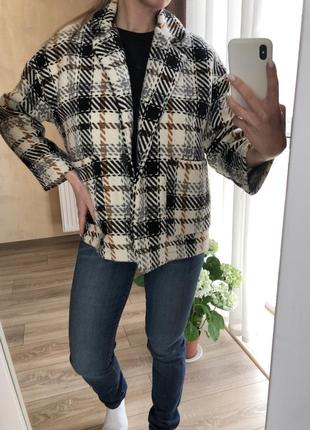 Пиджак рубашка zara
