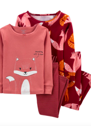 Пижамки коттоновые фирмы carters оригинал