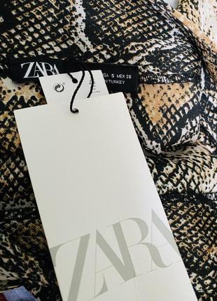 Юбка в анималистический принт ,юбка zara7 фото