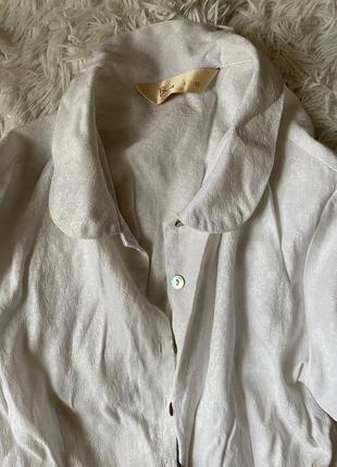 Вінтажна блуза, винтажная рубашка4 фото