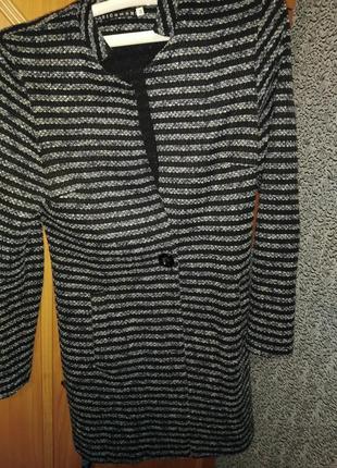 Кардиган, удлинённый пиджак