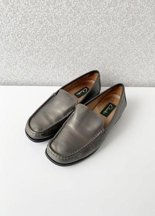 Туфли, мокасины, балетки, натуральная кожа, кожаные, clarks