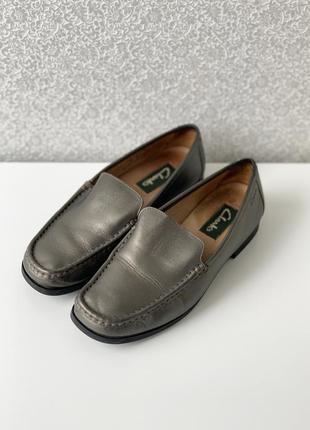 Туфли, мокасины, балетки, натуральная кожа, кожаные, clarks2 фото