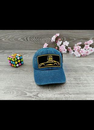 Кепка джинсова among us