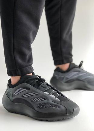 Жіночі кросівки adidas yeezy boost 700 v3 black alvah ✅7 фото