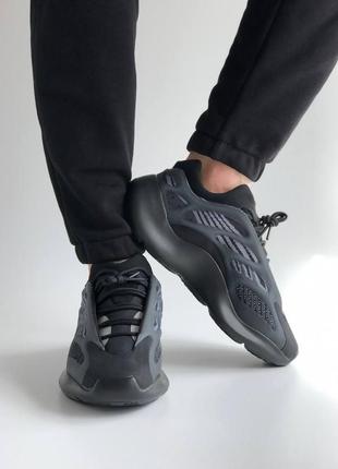 Жіночі кросівки adidas yeezy boost 700 v3 black alvah ✅6 фото
