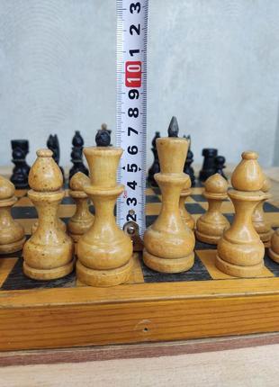 Деревянные шахматы ссср деревянные фигуры шахматная доска7 фото