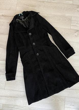 H&m//вельветове пальто піджак