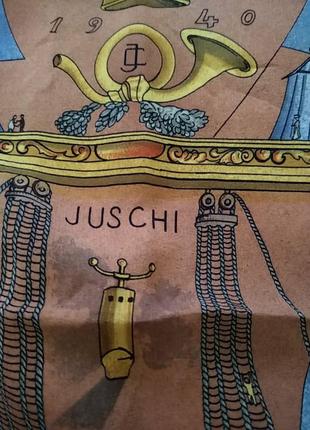 Шовкова хустка juschi італія4 фото